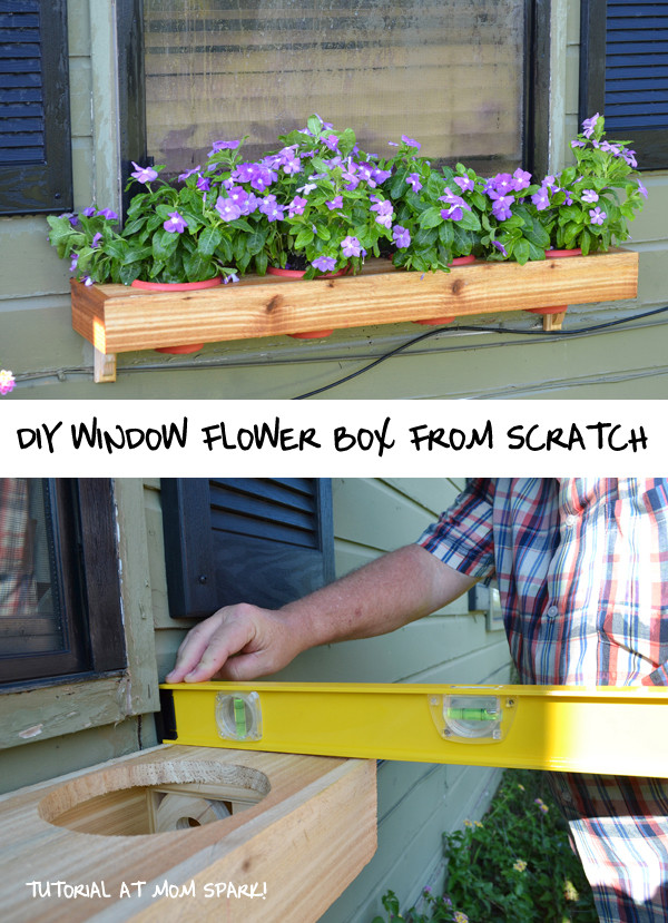 DIY Window Flower Box
 DIY Window Flower Box from Scratch