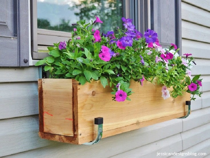 DIY Window Flower Box
 Top 10 Best DIY Window Boxes Top Inspired
