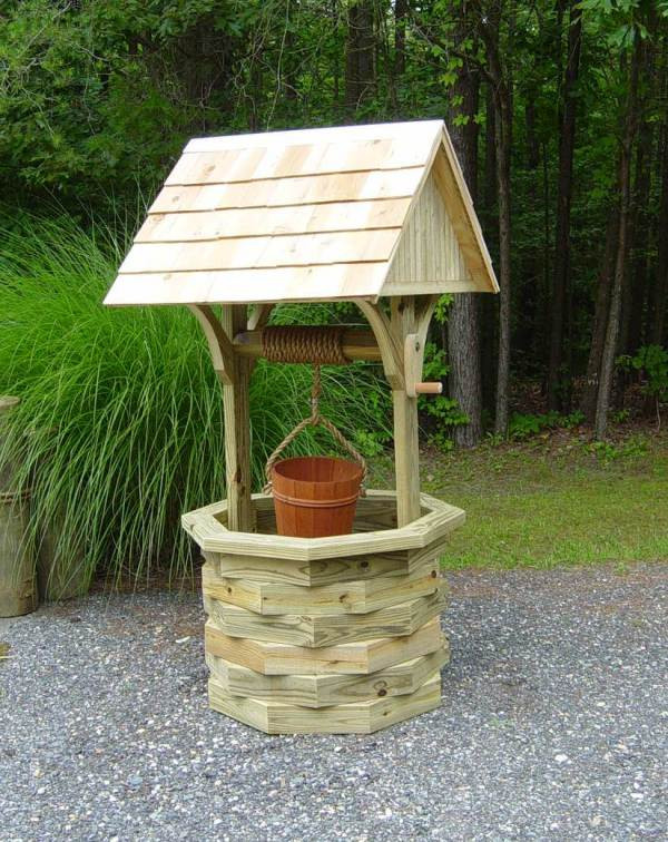 DIY Wishing Well Plans
 Free Plans To Build A Wishing Well Easy DIY Woodworking