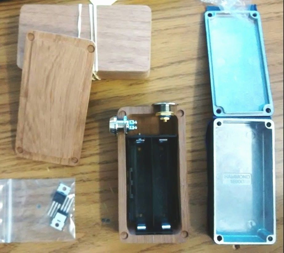 DIY Wood Box Mod
 Wood Mod box Dual CNC Enclosure DIY Builds Mahogany
