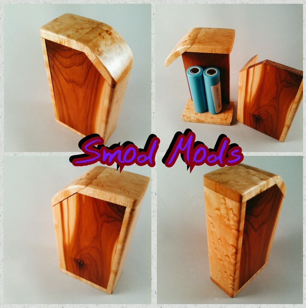 DIY Wood Box Mod
 Wood Box Mod Dual Enclosure DIY Perfect for Custom