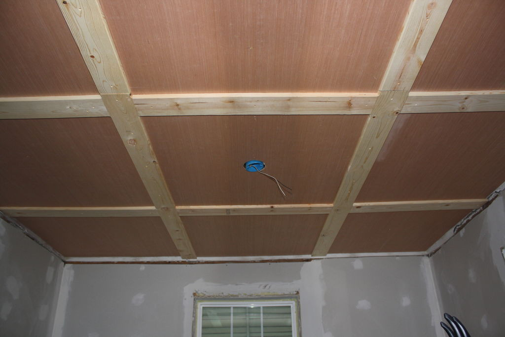 DIY Wood Ceiling Panels
 Ditch the Drywall Hanging Plywood Ceiling Panels 6 Steps