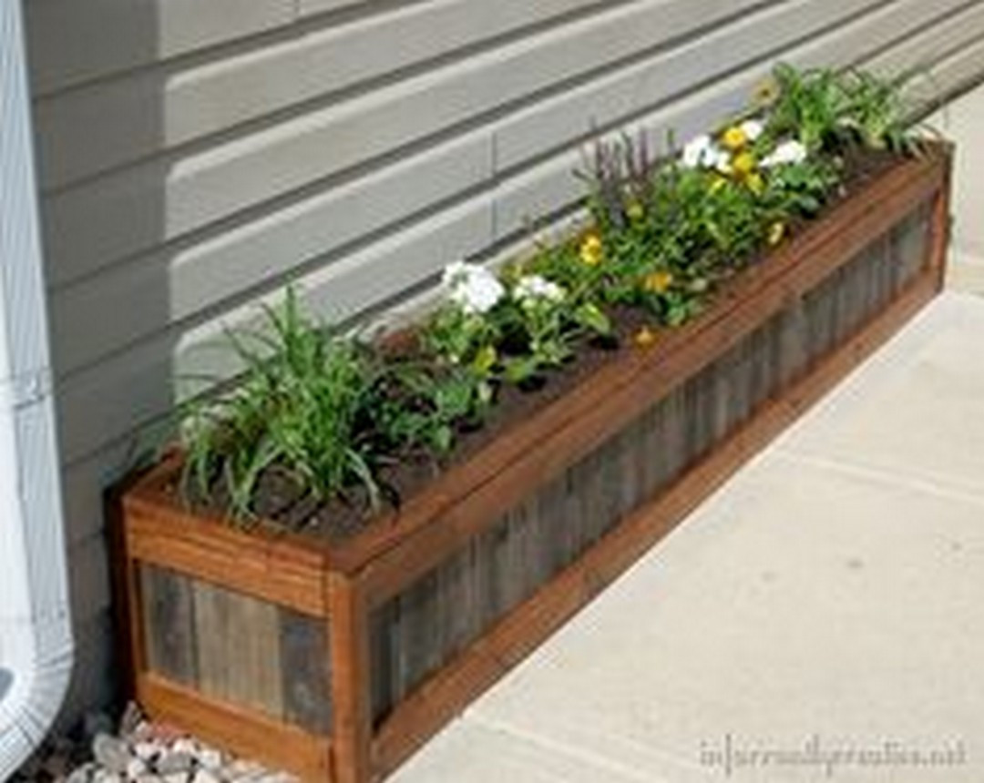 DIY Wood Flower Boxes
 DIY Rustic Wood Planter Box Ideas For Your Amazing Garden