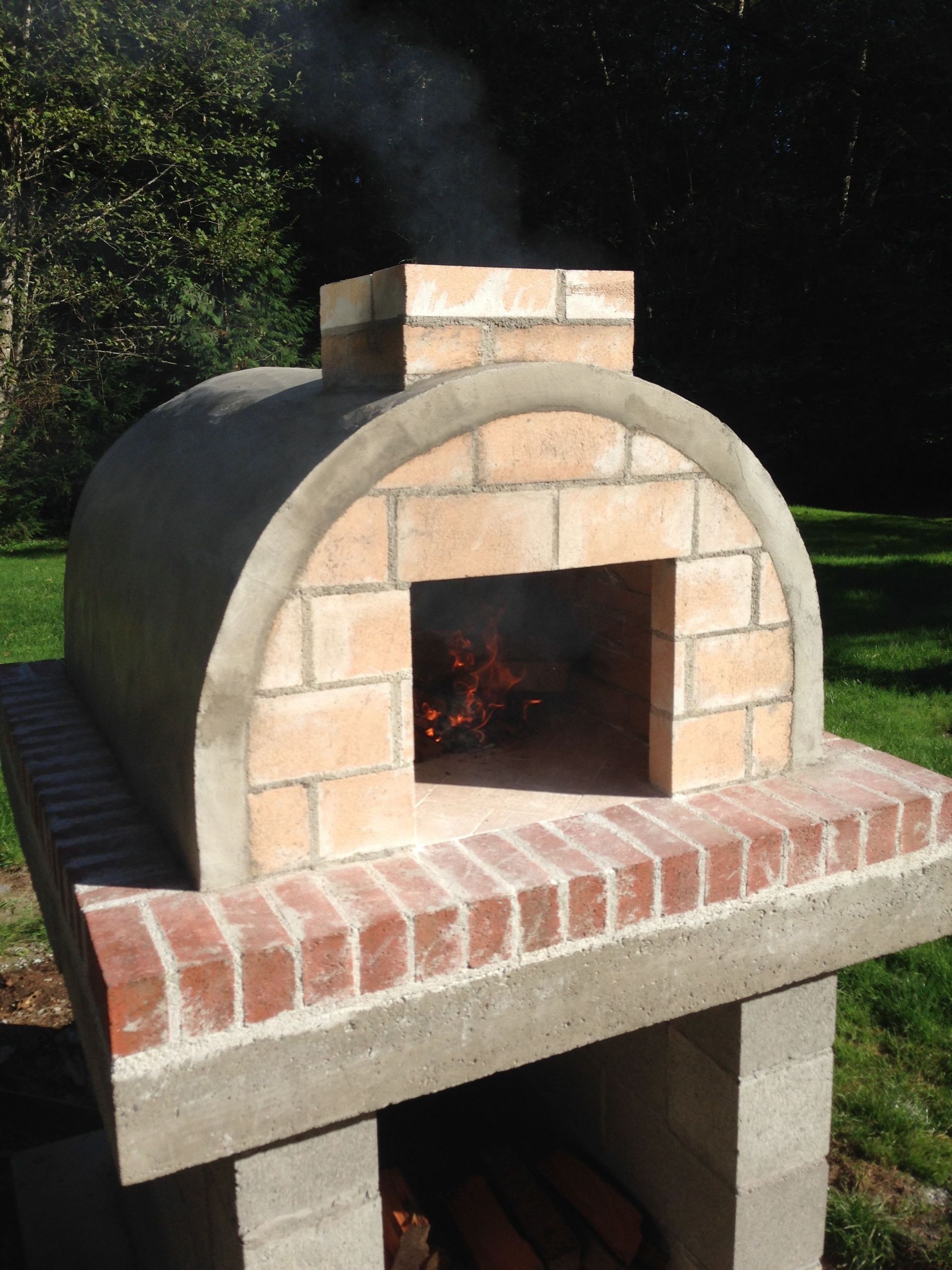 DIY Wood Pizza Oven
 Anderson Family Wood Fired Outdoor DIY Pizza Oven by