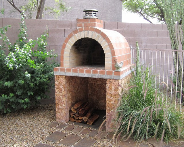 DIY Wood Pizza Oven
 The Louis Family DIY Wood Fired Brick Pizza Oven in CA by