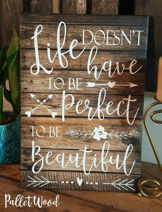 DIY Wood Signs With Quotes
 70 Cool DIY Pallet Signs With Quotes & Ideas for Your