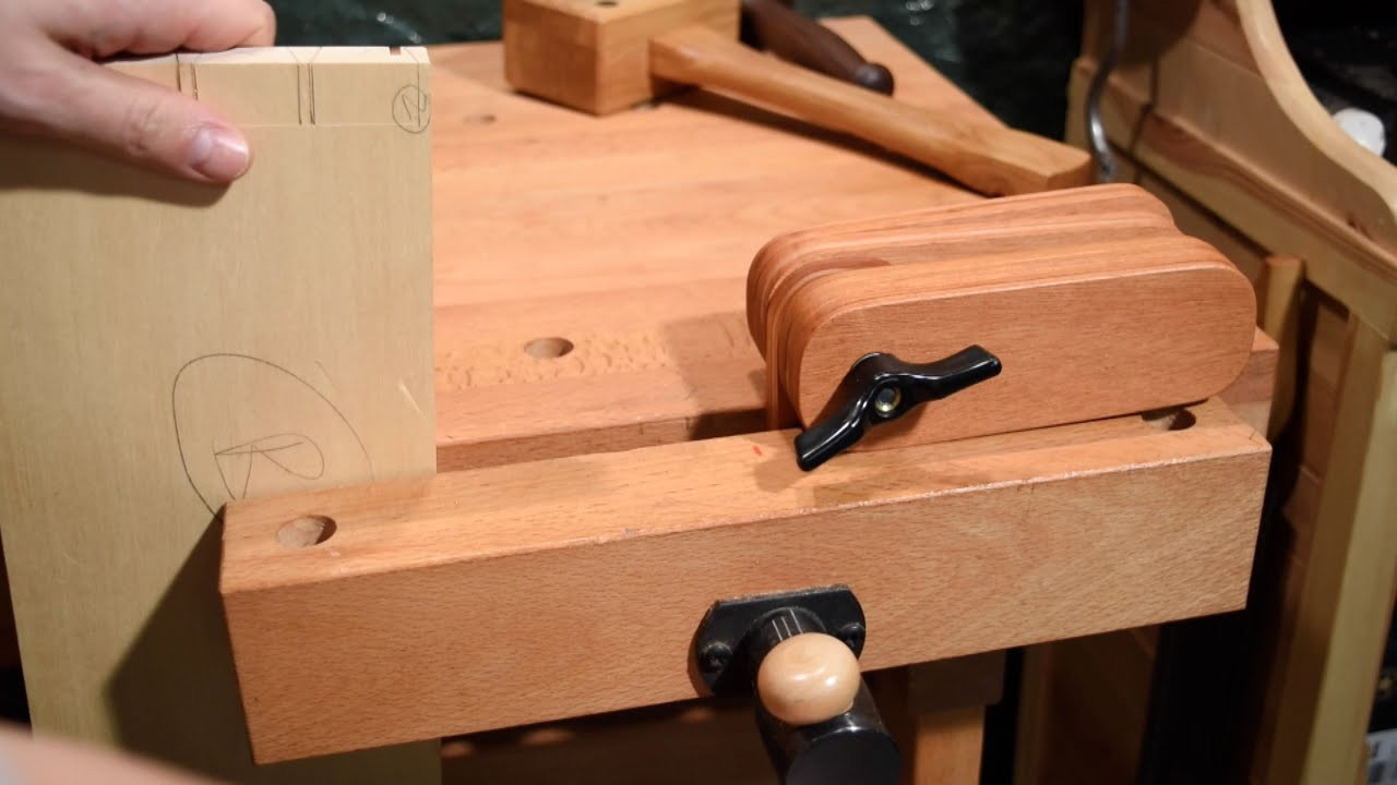 DIY Wood Vise
 Woodworking Bench Vise DIY Vise Rack Stop