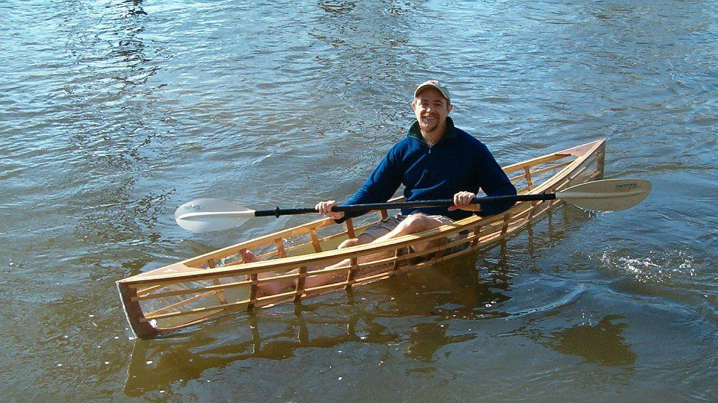 DIY Wooden Boat
 Double Paddle canoes
