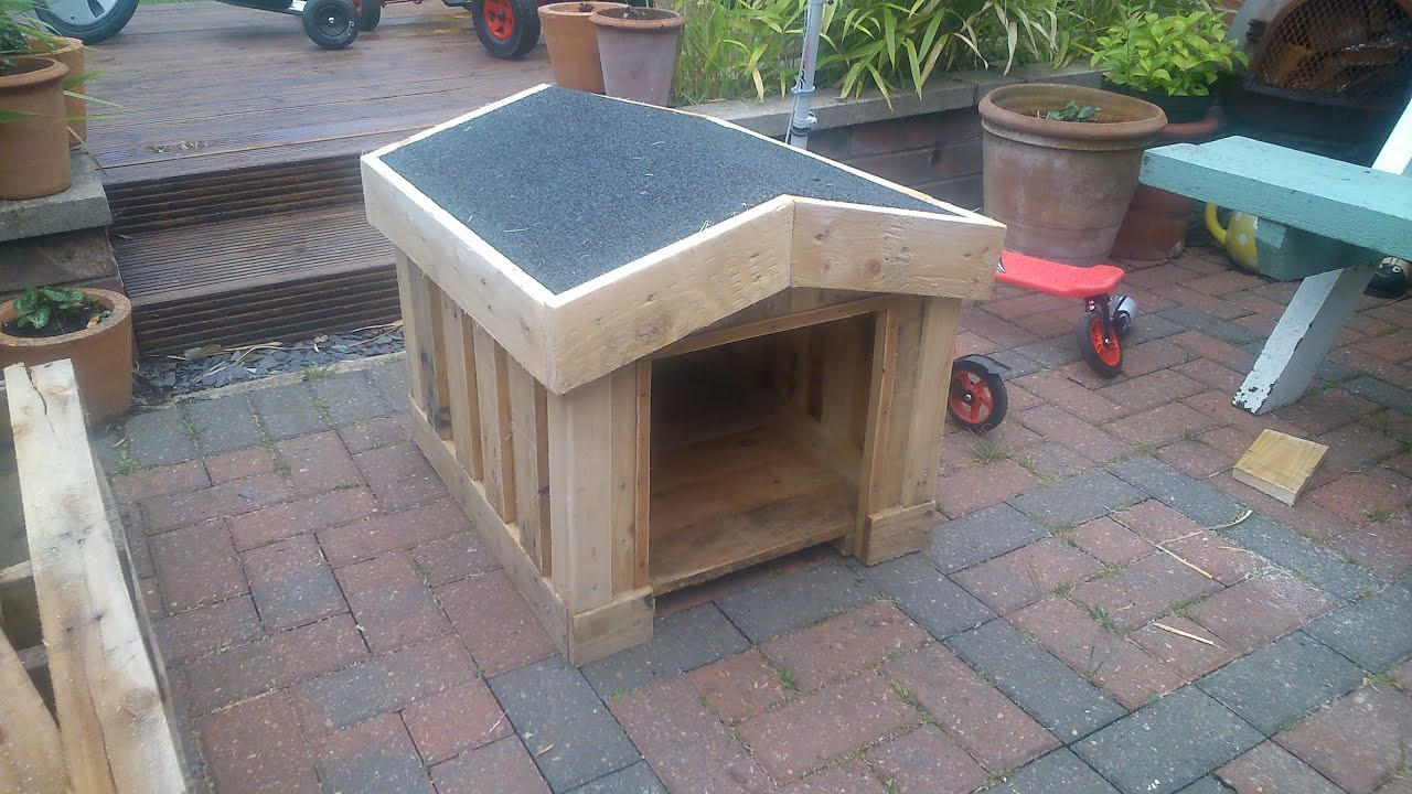 DIY Wooden Dog Kennel
 How To Build A Small Dog Kennel Out Pallets Ste