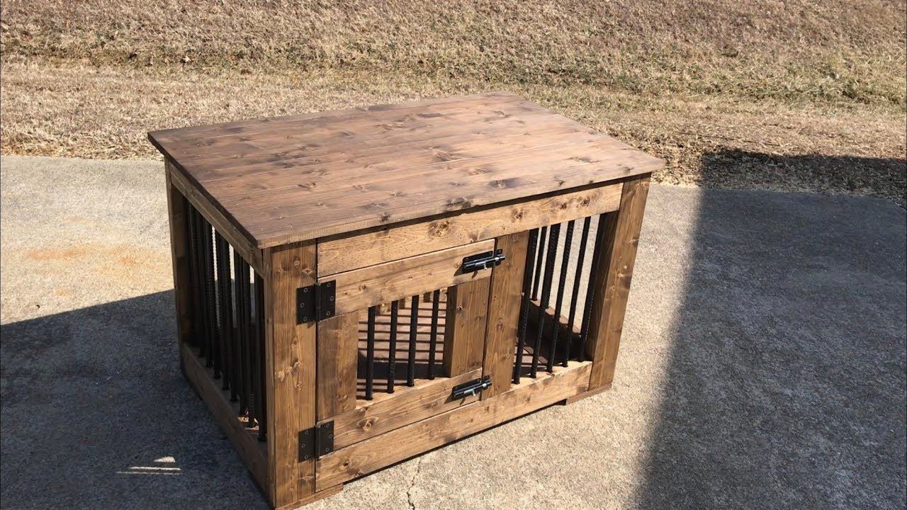 DIY Wooden Dog Kennel
 How to build a Dog Crate
