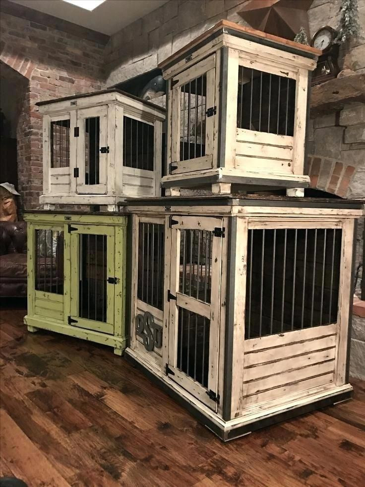 DIY Wooden Dog Kennel
 dog room diy dogroomdiy Soft Indoor Dog House