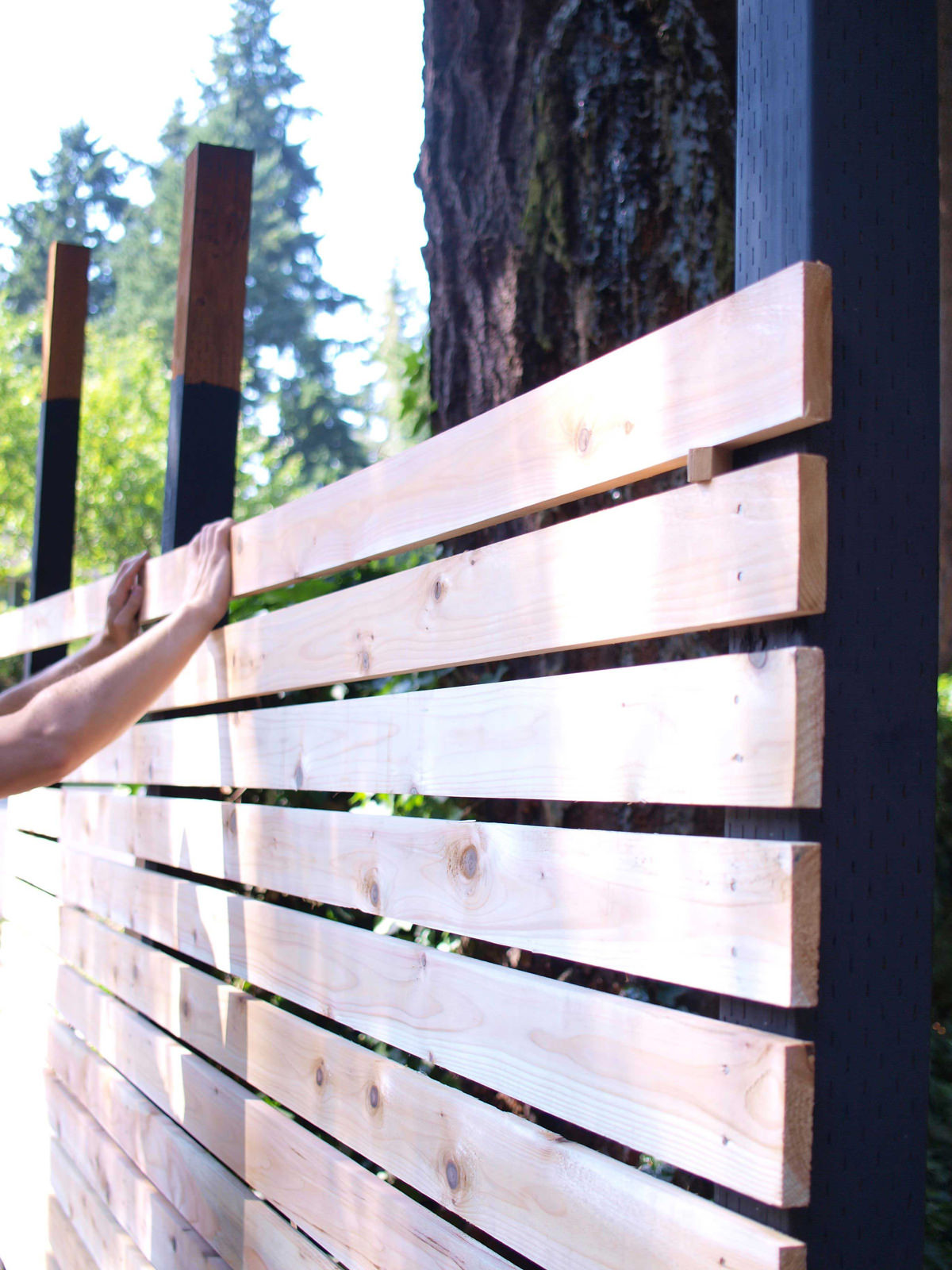 DIY Wooden Fences
 How To Build A DIY Backyard Fence Part ll