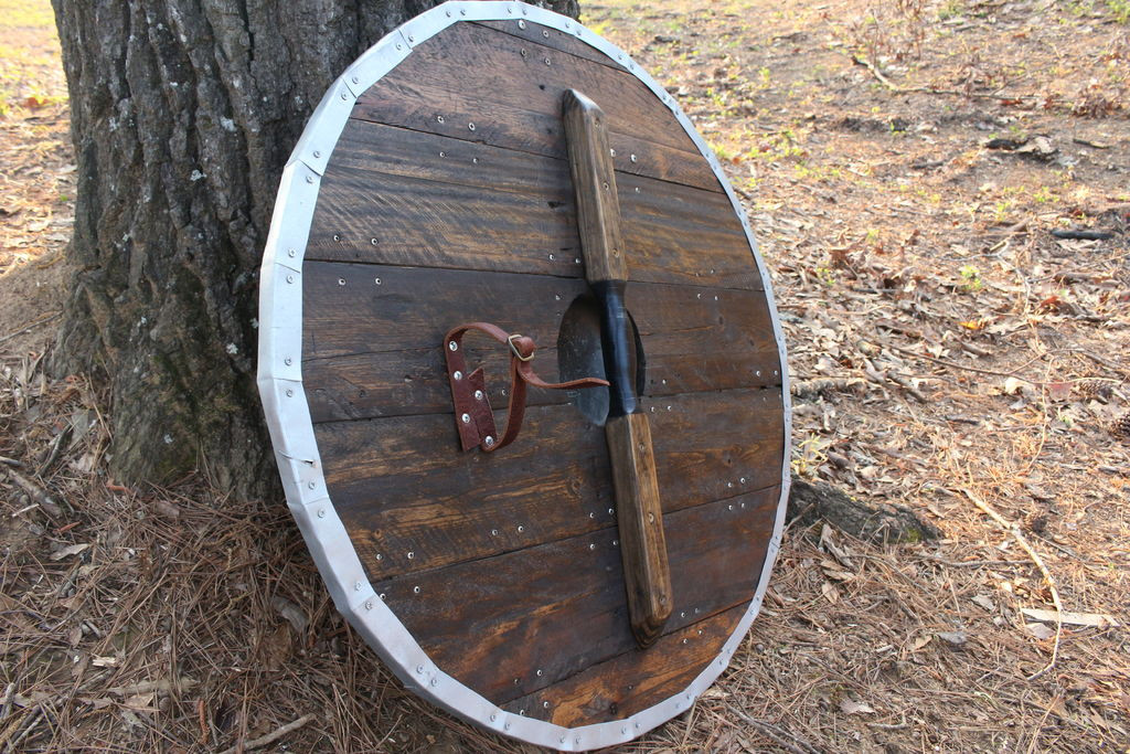 DIY Wooden Shield
 Pallet Wood Viking Shield Make It Me val Ish 22 Steps