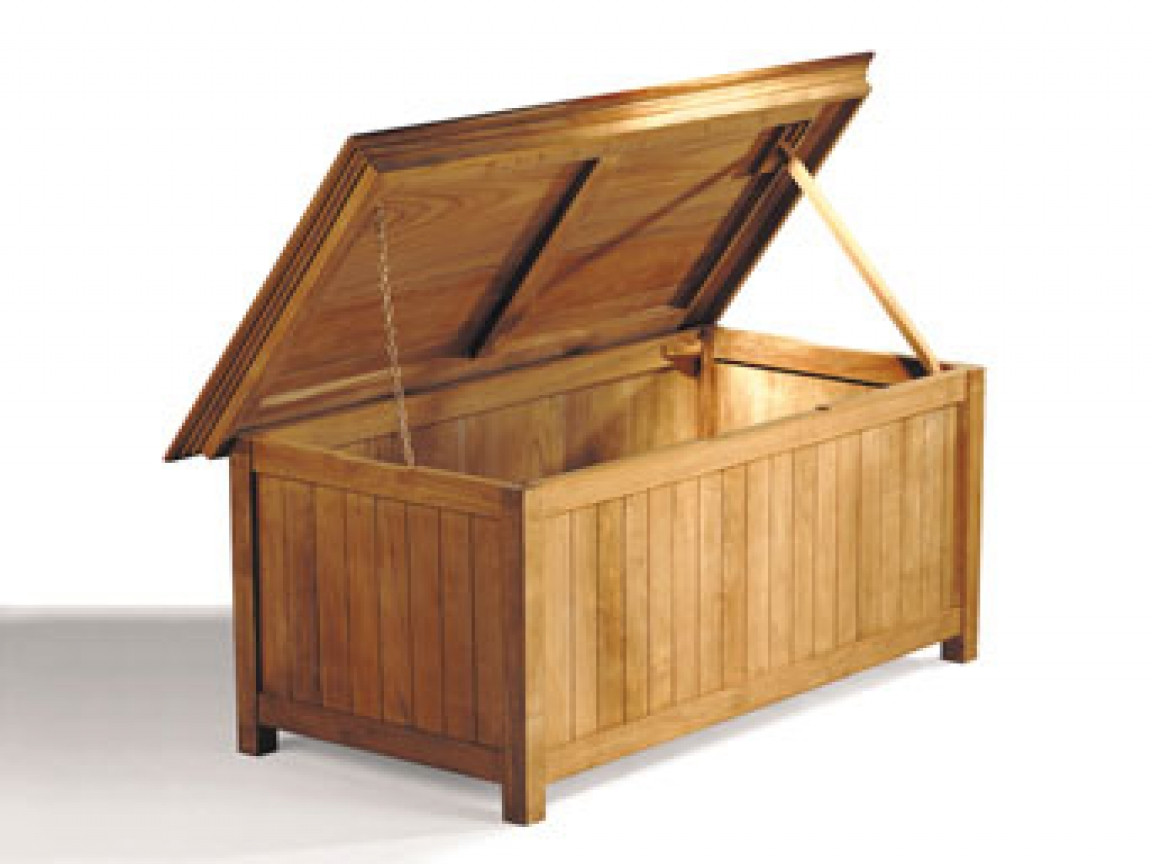 DIY Wooden Storage Box Plans
 outdoor furniture wooden garden storage box diy