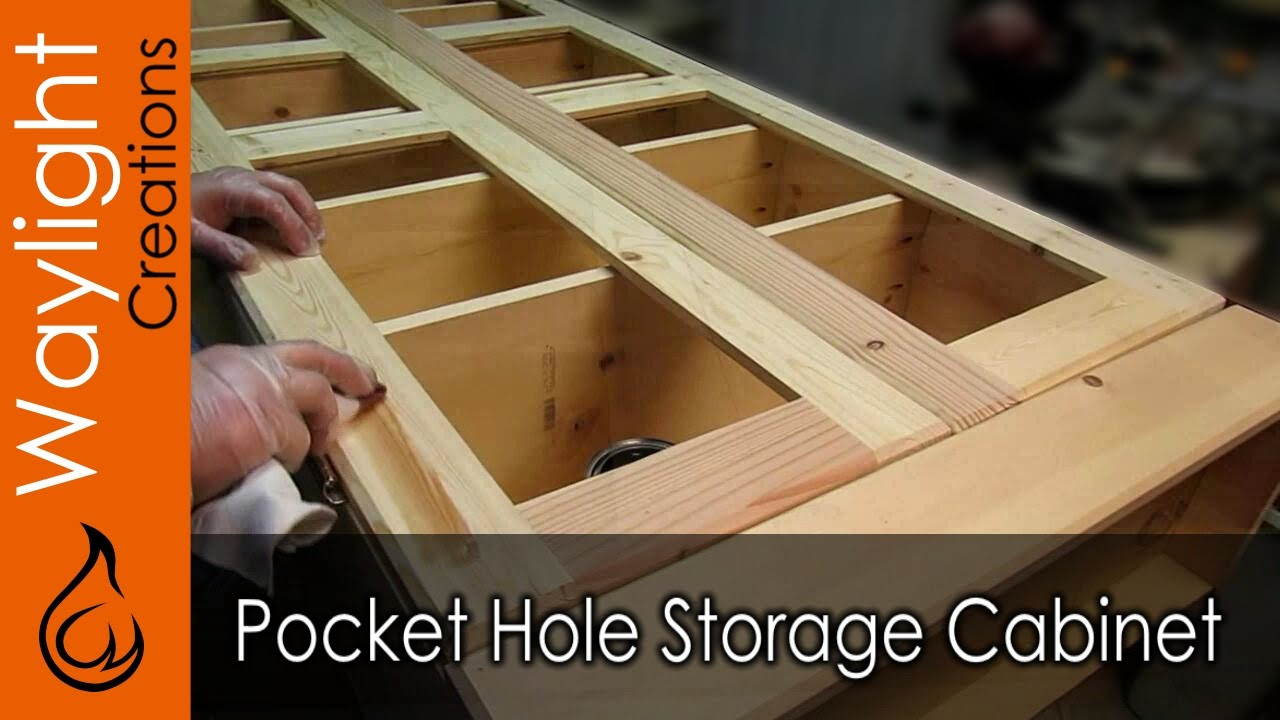 DIY Wooden Storage
 Easy DIY Wood Storage Cabinet