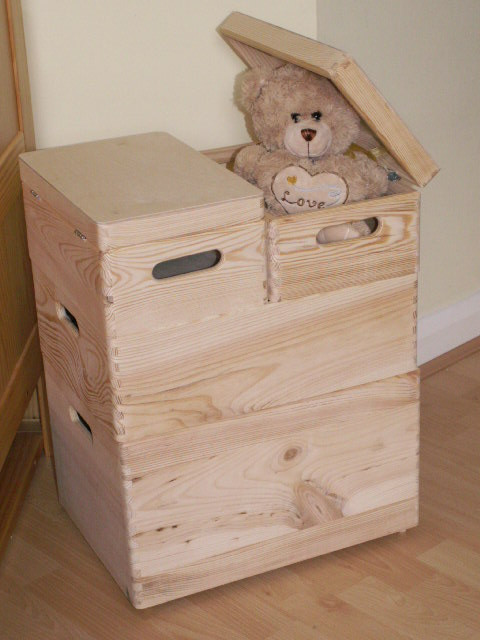 DIY Wooden Storage
 New Wooden Storage Box DIY Crates Toy Boxes Set