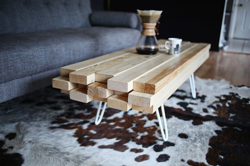 DIY Wooden Table
 DIY Wooden Coffee Table – A Beautiful Mess