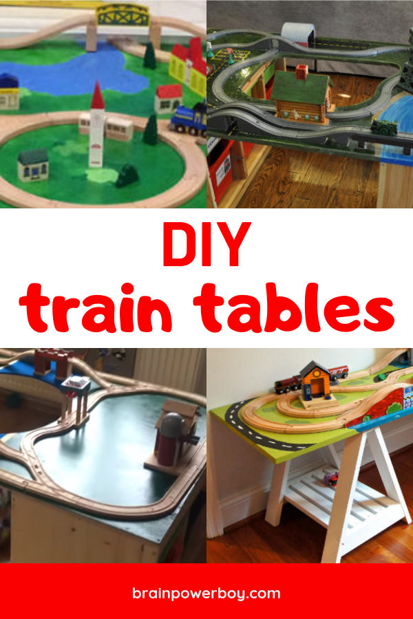 DIY Wooden Train
 DIY Train Tables That Are Totally Worth Making