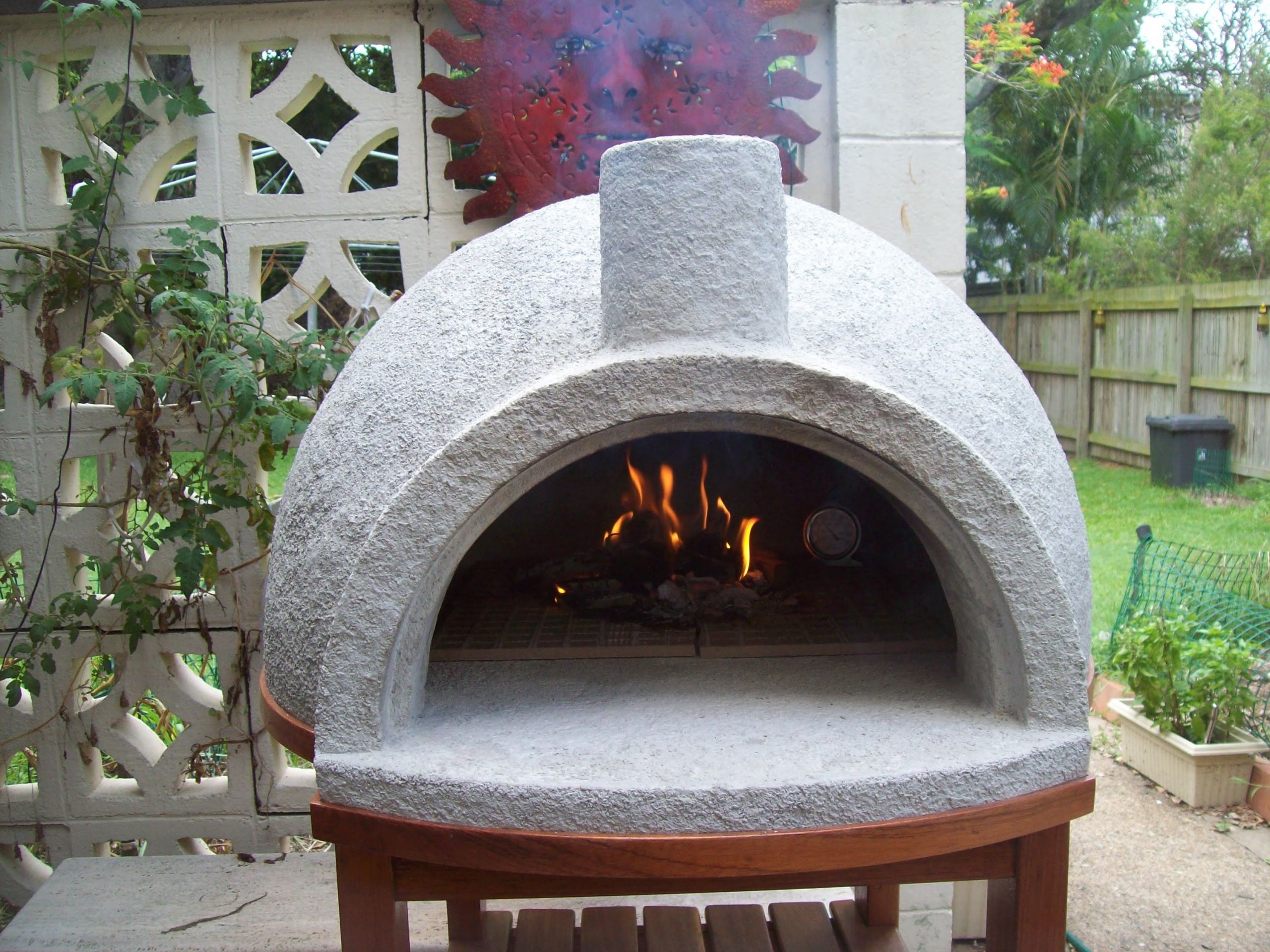 DIY Woodfired Pizza Oven
 vermiculite pizza oven