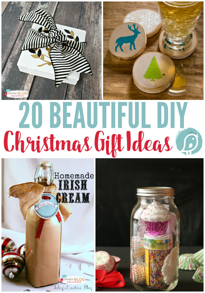 DIY Xmas Gift
 20 DIY Christmas Gift Ideas