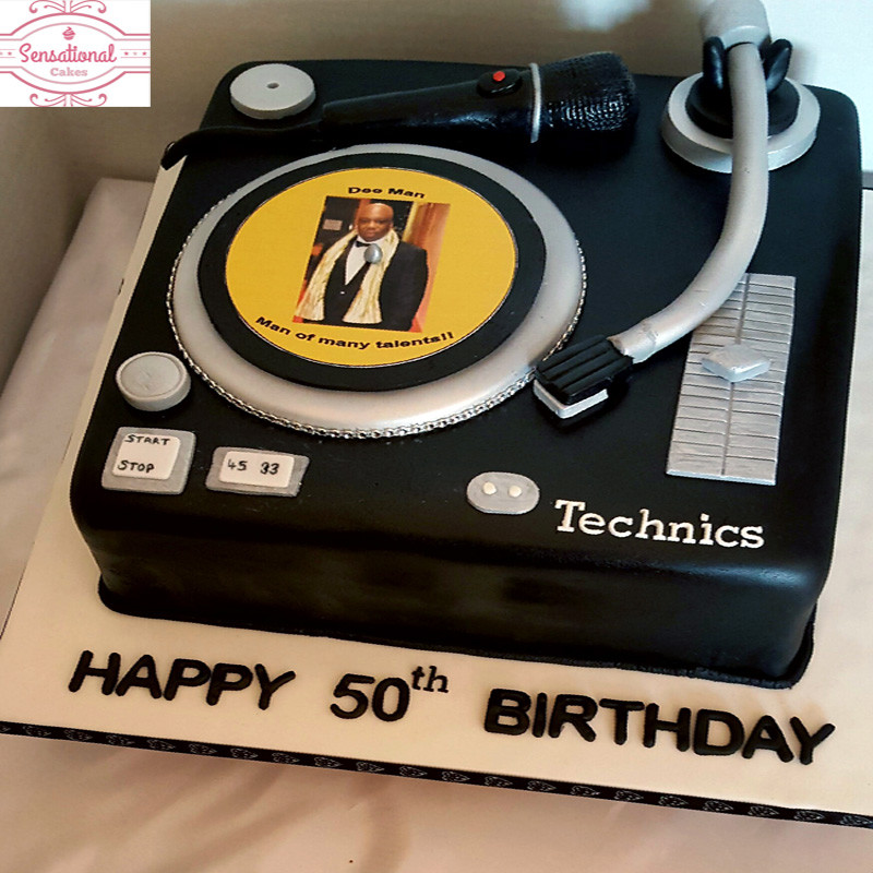 Dj Birthday Cake
 DJ birthday cake Sensational Cakes