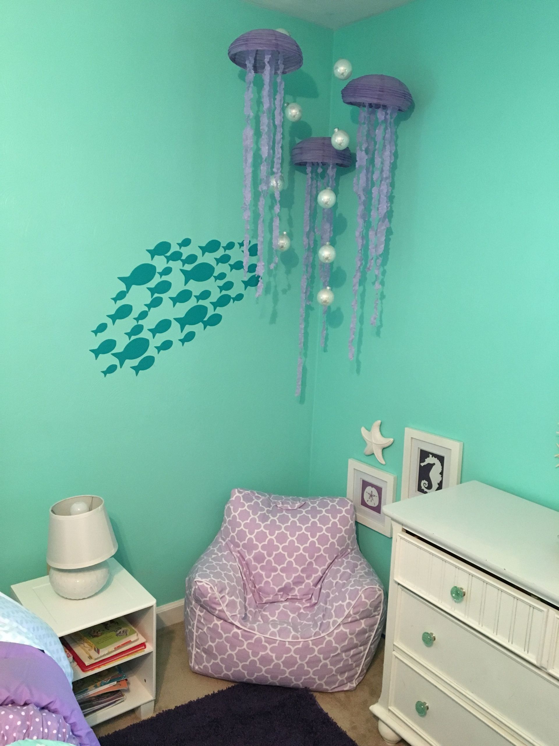 Do It Yourself Baby Nursery Decor
 Mermaid Bedroom Mermaid room Pinterest
