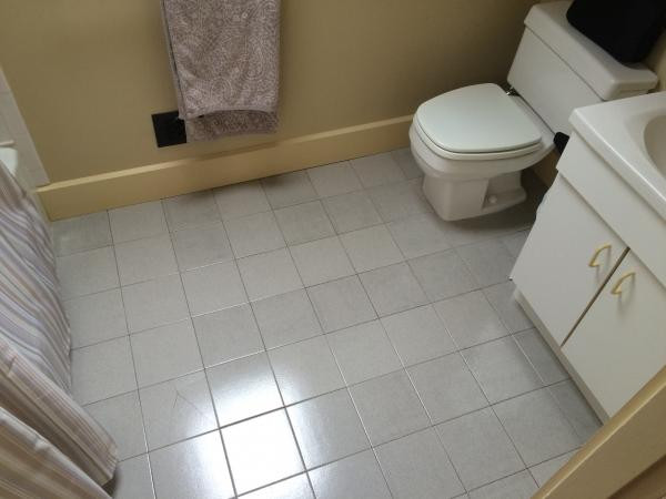 Do It Yourself Bathroom Remodels
 Bathroom remodel prepping subfloor for replacing tile