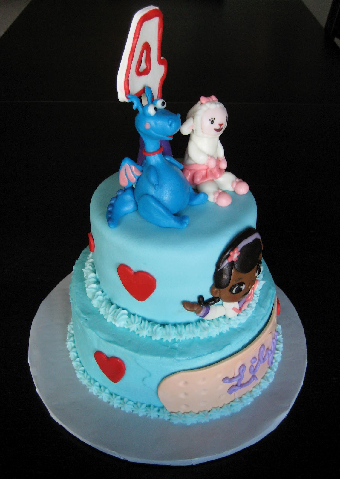 Doc Mcstuffin Birthday Cakes
 Custom Cakes by Julie Doc McStuffins Cake