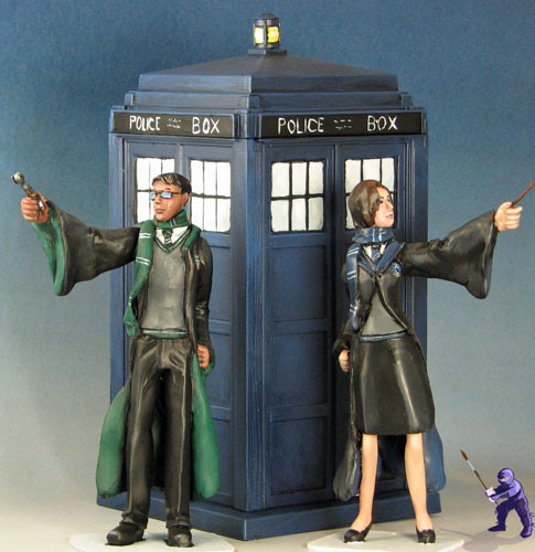 Doctor Who Wedding Cake Topper
 Doctor Who TARDIS Wedding Cake Toppers Forum DakkaDakka