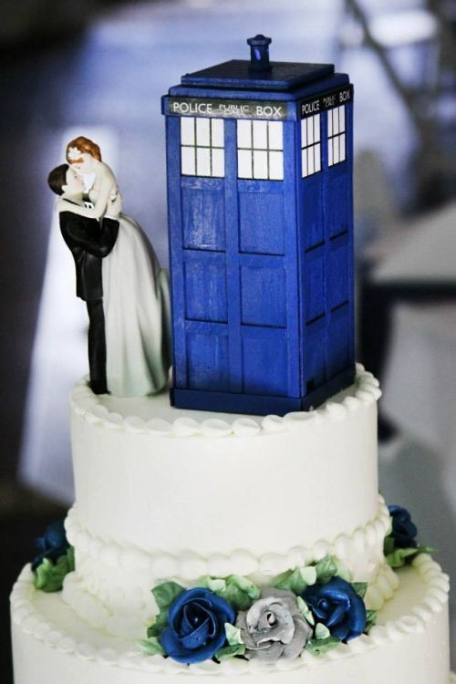 Doctor Who Wedding Cake Topper
 Southern Blue Celebrations DR WHO CAKES & CUPCAKES