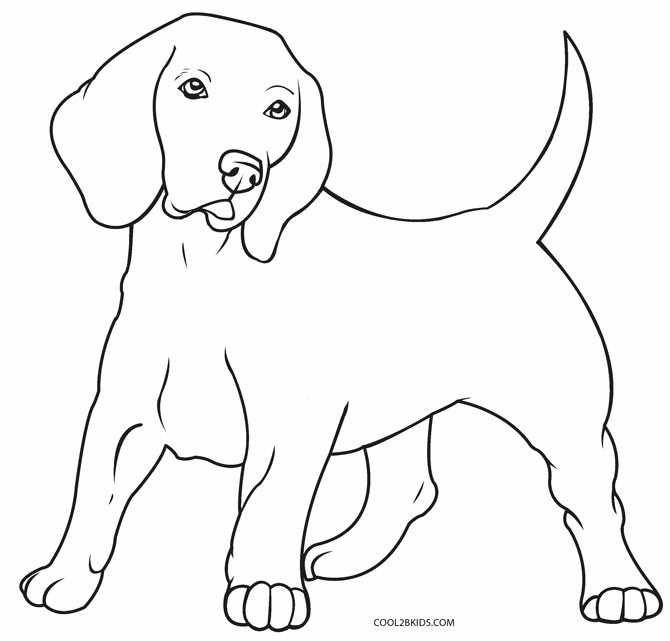 Dog Coloring Pages For Kids
 Printable Dog Coloring Pages For Kids