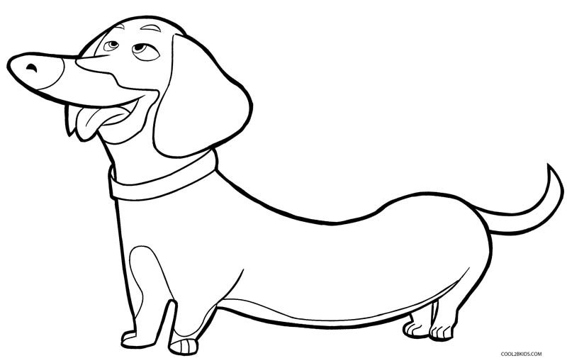 Dog Coloring Pages For Kids
 Printable Dog Coloring Pages For Kids