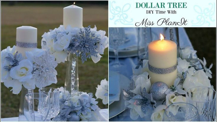 Dollar Tree Wedding Decorations
 745 best CENTER STAGE ART ON THE TABLE images on Pinterest