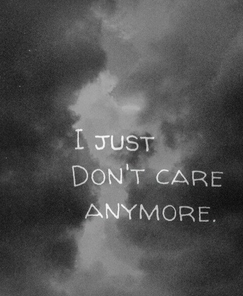 Don'T Be Sad Quotes
 i don t care anymore on Tumblr