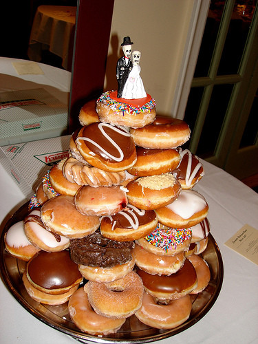 Donut Wedding Cake
 Krispy Kreme Wedding Cake
