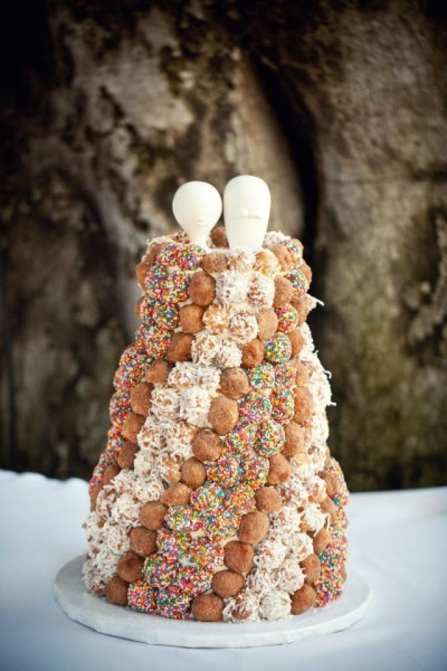 Donut Wedding Cake
 Wedding Nail Designs Donut Hole Cake Weddbook