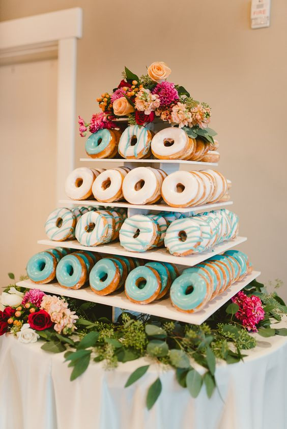 Donut Wedding Cake
 25 Sweet Garden Bridal Shower Ideas To Try crazyforus