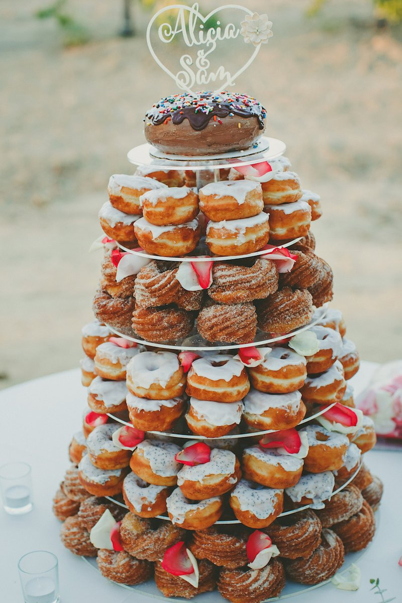 Donut Wedding Cake
 Best of 2017 Wedding Cakes Love Inc MagLove Inc Mag