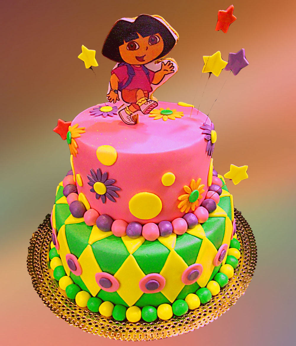 Dora The Explorer Birthday Cakes
 Family Crafts and Recipes How to be Super Mom Dora