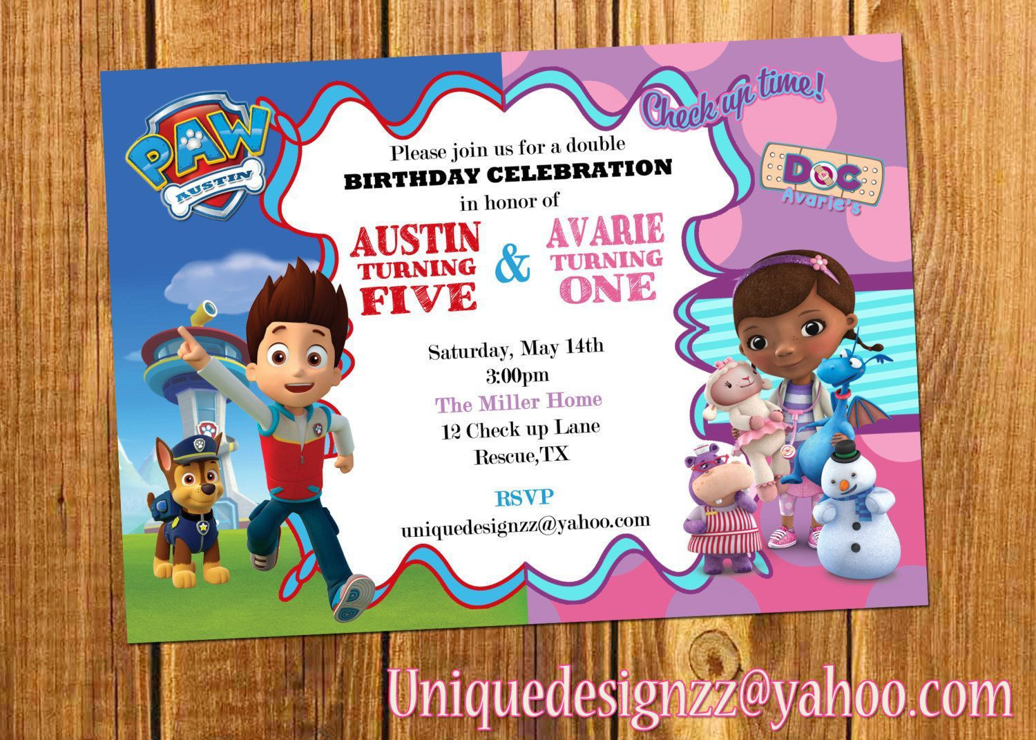 Double Birthday Party Invitations
 birthday invitation double birthday party invitations