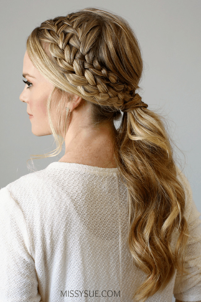 Double Braids Hairstyles
 Double Braided Ponytail