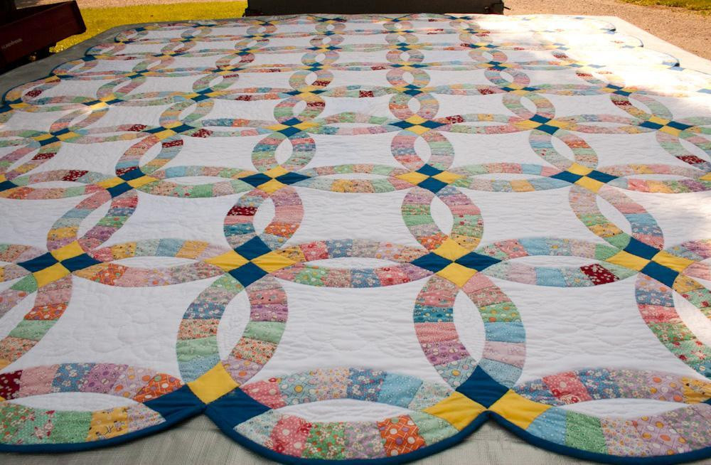 Double Wedding Ring
 Double Wedding Ring Quilt History From Yesterday To Today