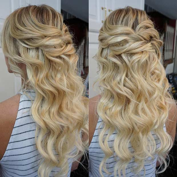 Down Prom Hairstyles
 31 Half Up Half Down Prom Hairstyles Page 2 of 3
