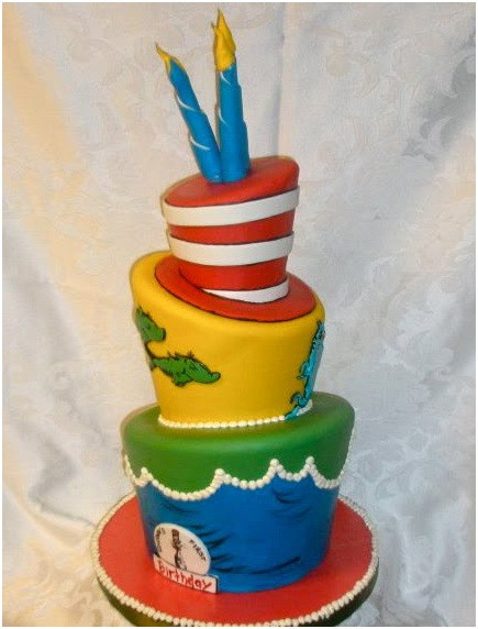 Dr Seuss Birthday Cake
 Happy Birthday Dr Seuss