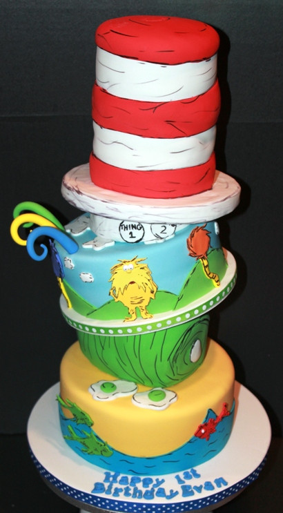 Dr Seuss Birthday Cake
 It s A Toni Cake Dr Seuss Cake