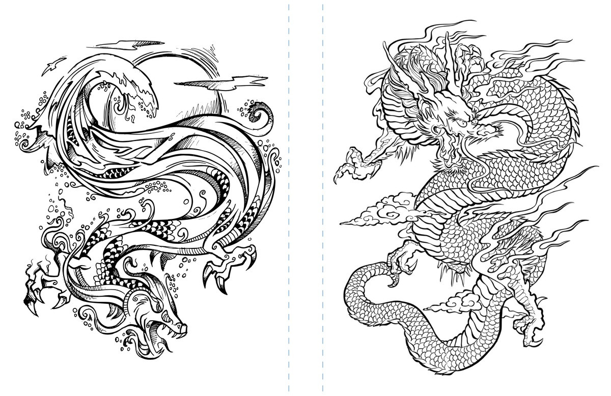 Dragon Coloring Pages For Adults
 Free Dragon Coloring Page to Print Adult Coloring