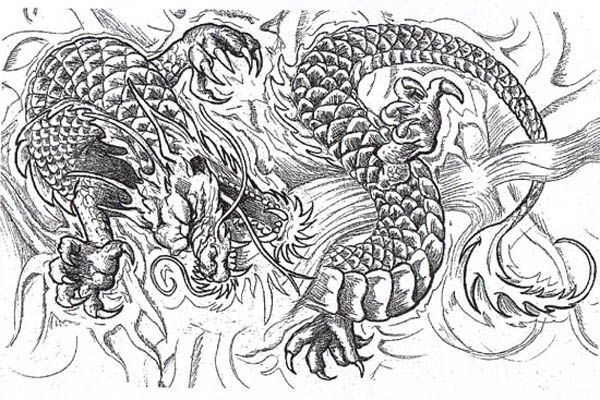 Dragon Coloring Pages For Adults
 Image result for Advanced Dragon Coloring Pages