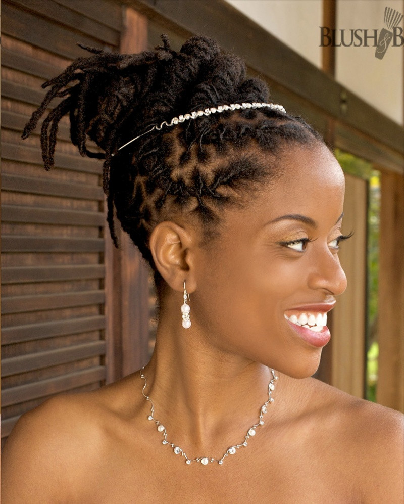 Dreadlocks Hairstyles For Weddings
 Hair ideas Styles for brides with dreadlocks locs