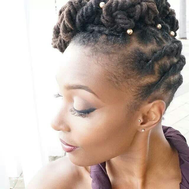 Dreadlocks Hairstyles For Weddings
 Wedding styles for Natural Hair and locs