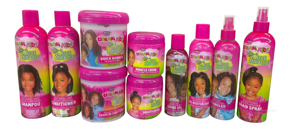Dream Kids Hair Products
 African Pride Dream Kids Olive Miracle & Detangler Miracle